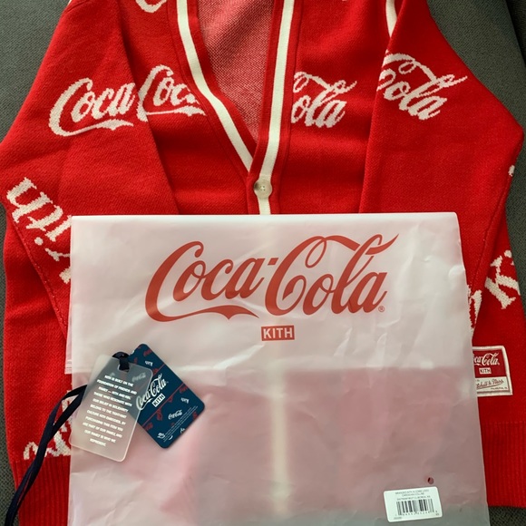 Kith x Coca Cola cardigan, new with tags - Picture 6 of 6